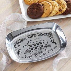 Bless This House Bread Tray with Cookie Gift