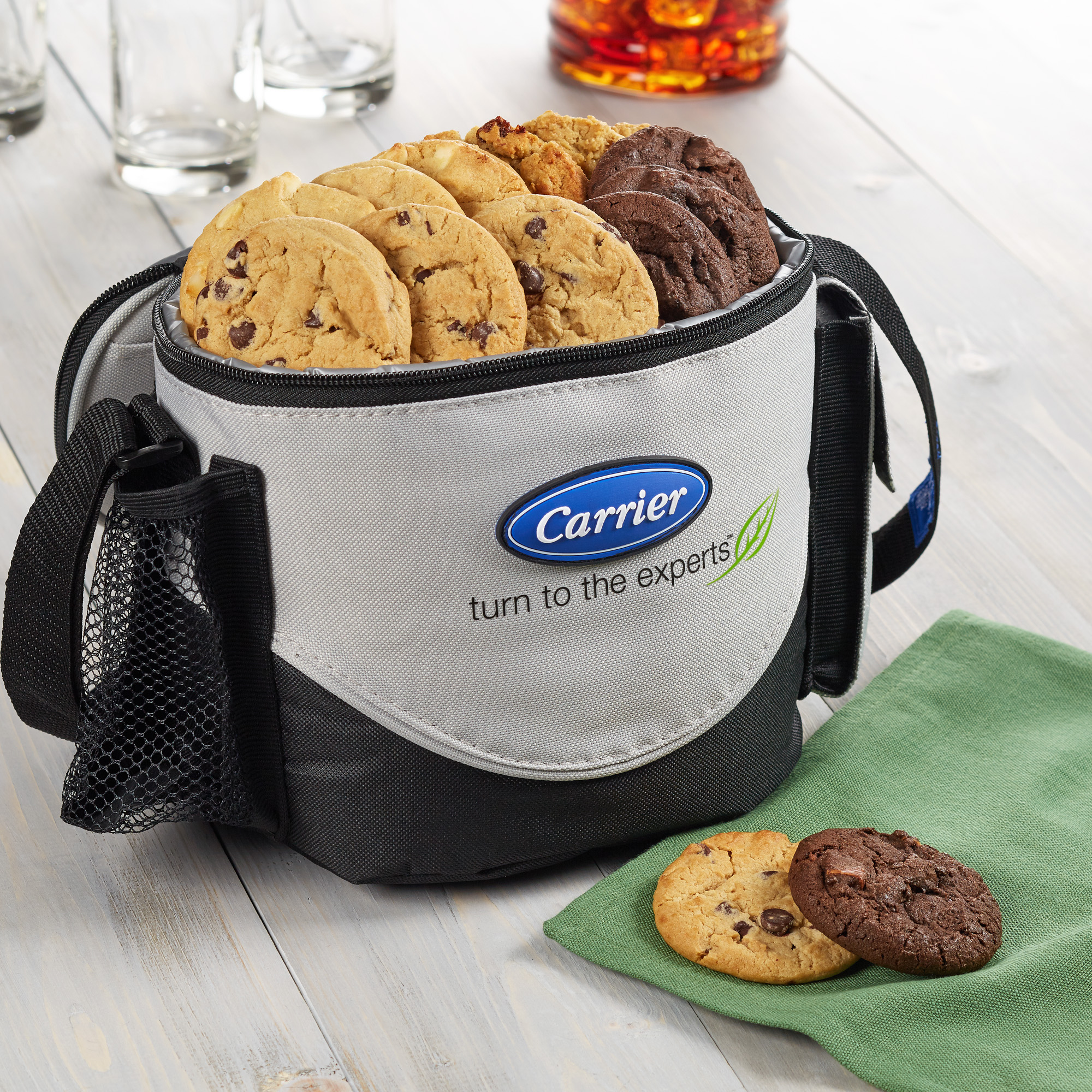 Carrier Cooler with Cookies