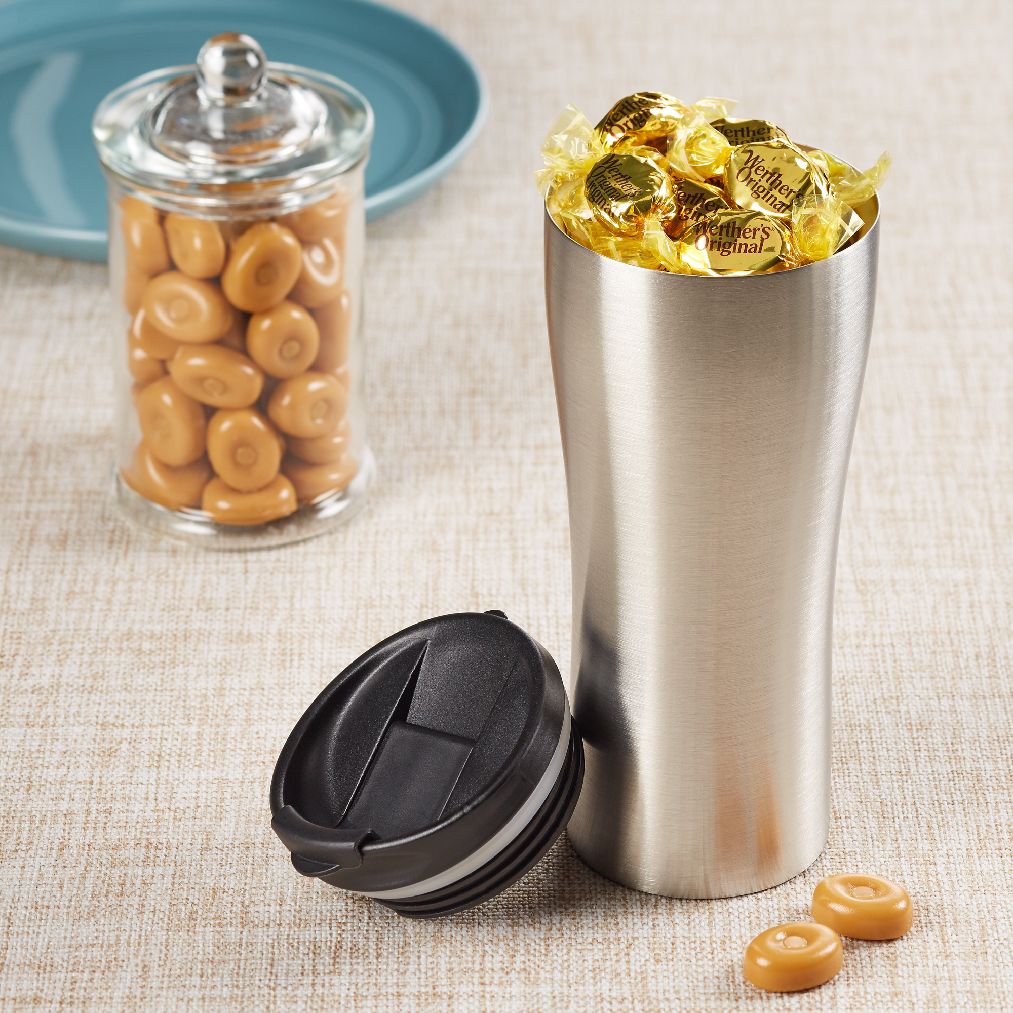 Travel Mug with Werther's Candy