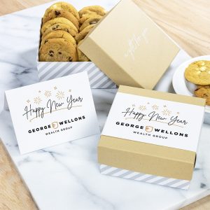 Logo Holiday Gift Box (1 dozen cookies)